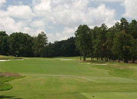 The par-4 10th at Forest Oaks C.C.